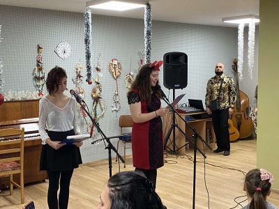 В навечерието на Коледа - СУ Добри Чинтулов - Бургас